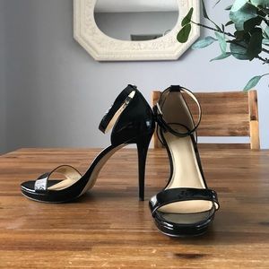NWT Michael Kors Black Strappy heels